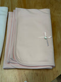 coperta in cotone rosa