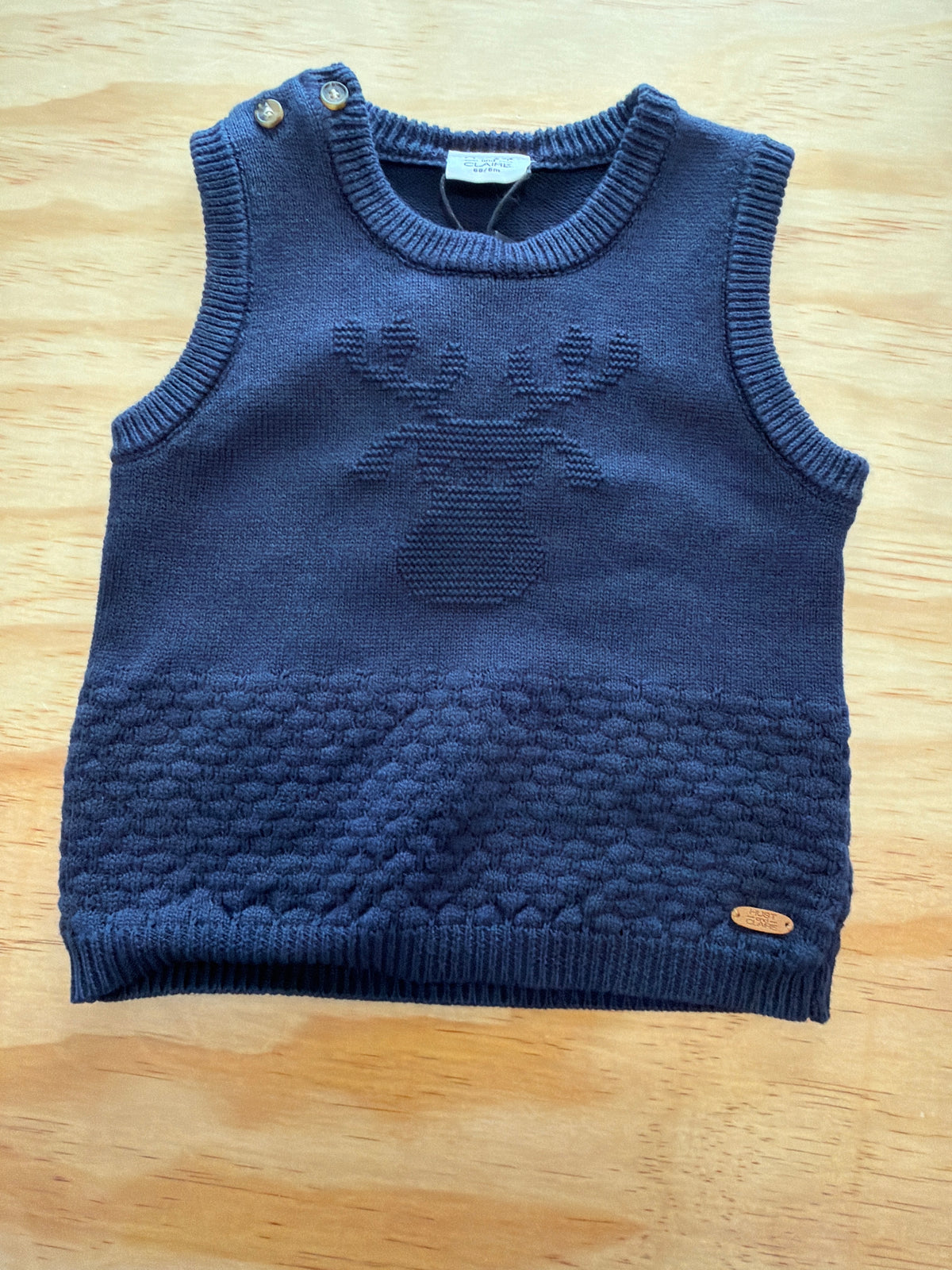 Gilet in cotone organico