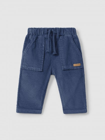 Pantalone velluto con tasconi