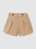 Short beige spigano