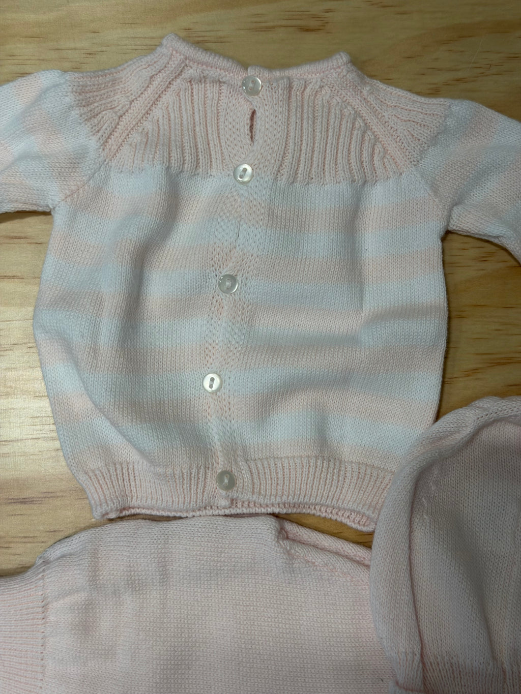 Tre Pezzi Rosa e Bianco