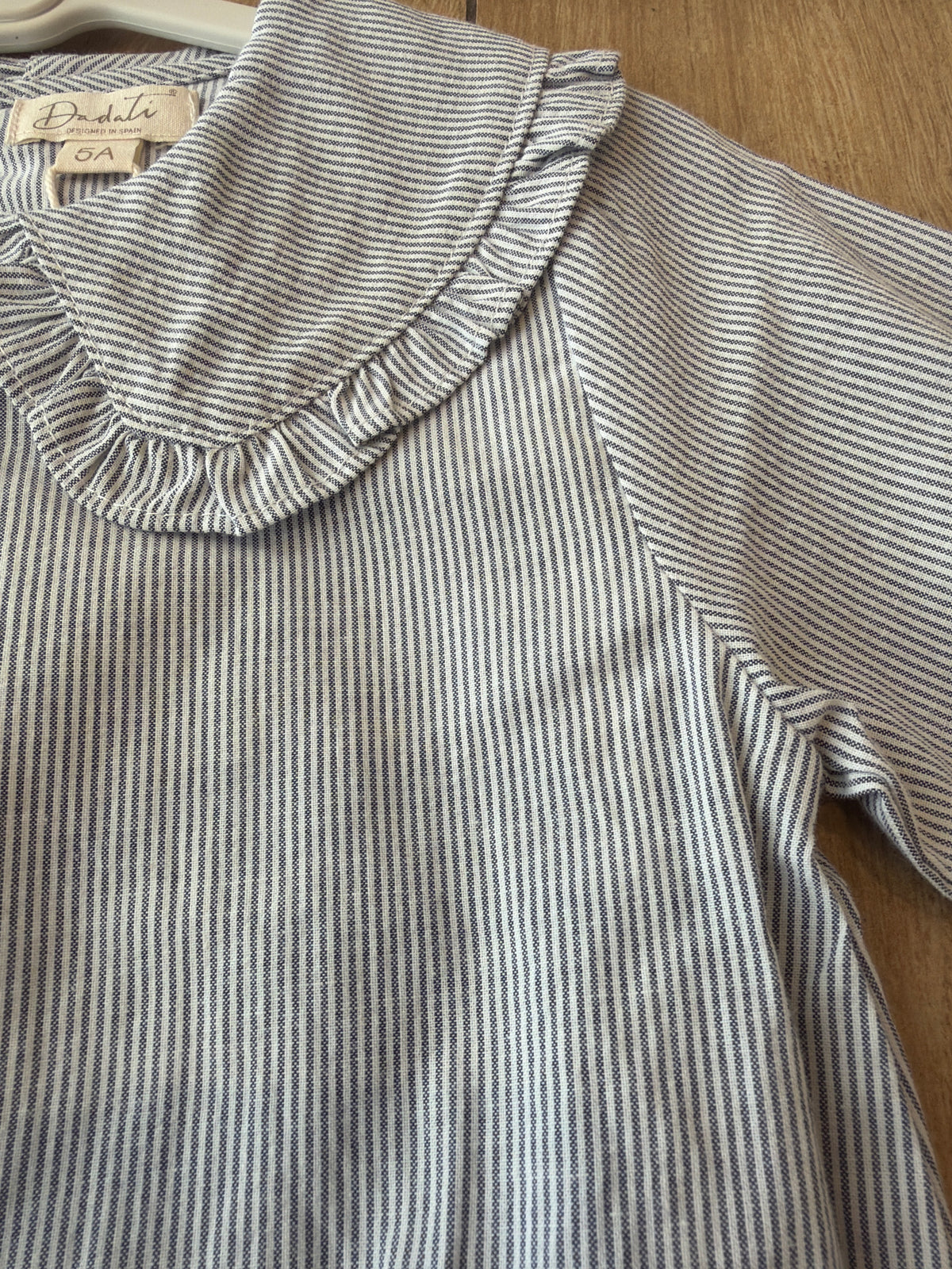 Camicia con collo - righe bianco e blu