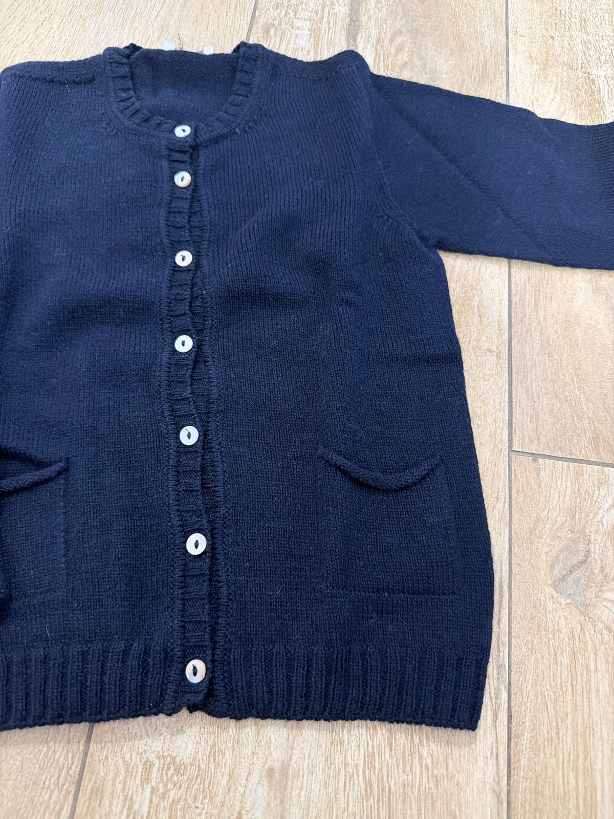 Cardigan blu notte