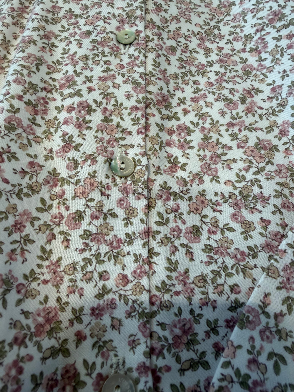 Camicia fiorellini rosa