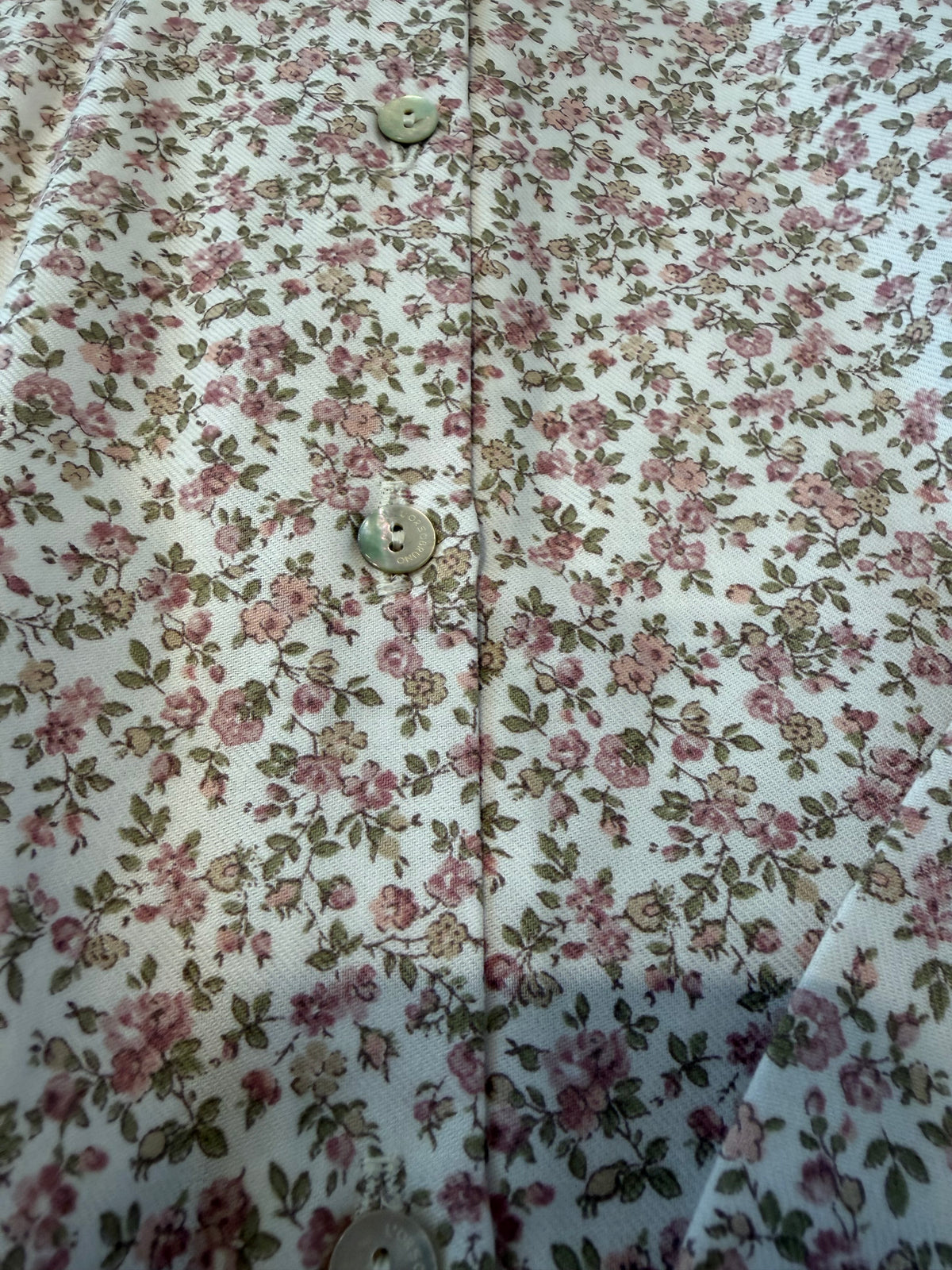 Camicia fiorellini rosa
