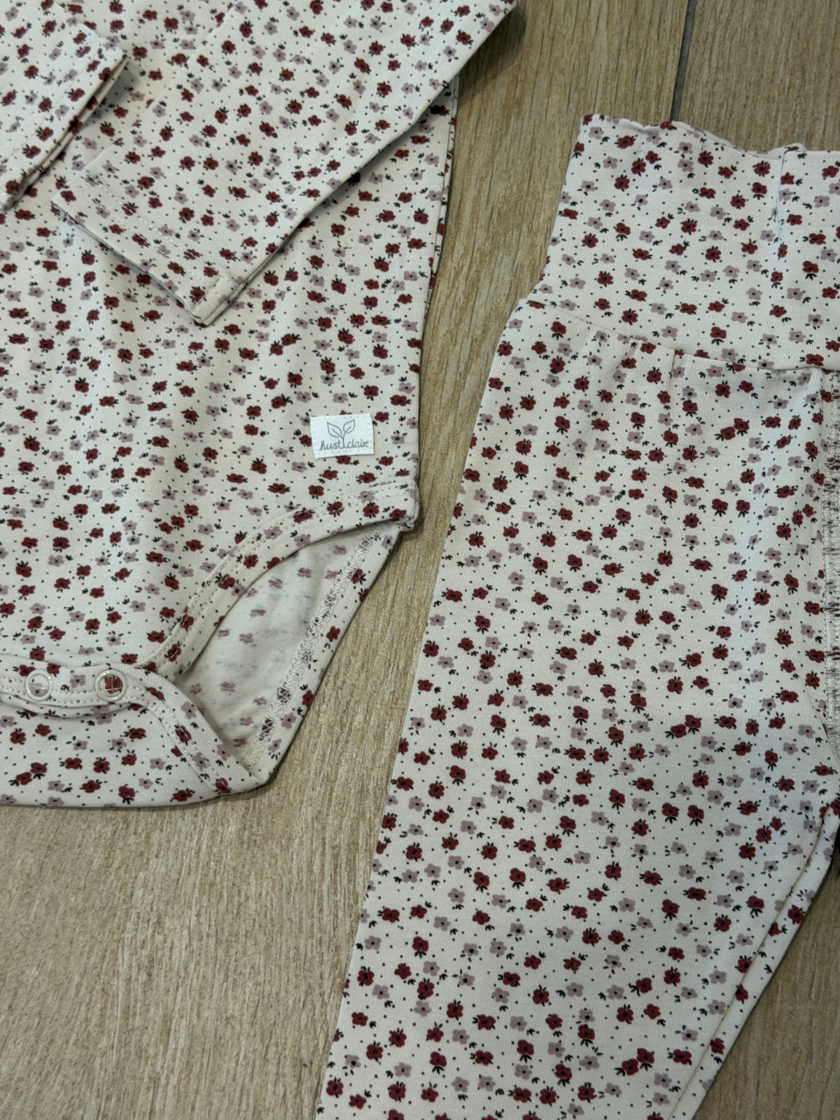 Completino Body&Pant Fiori d'autunno