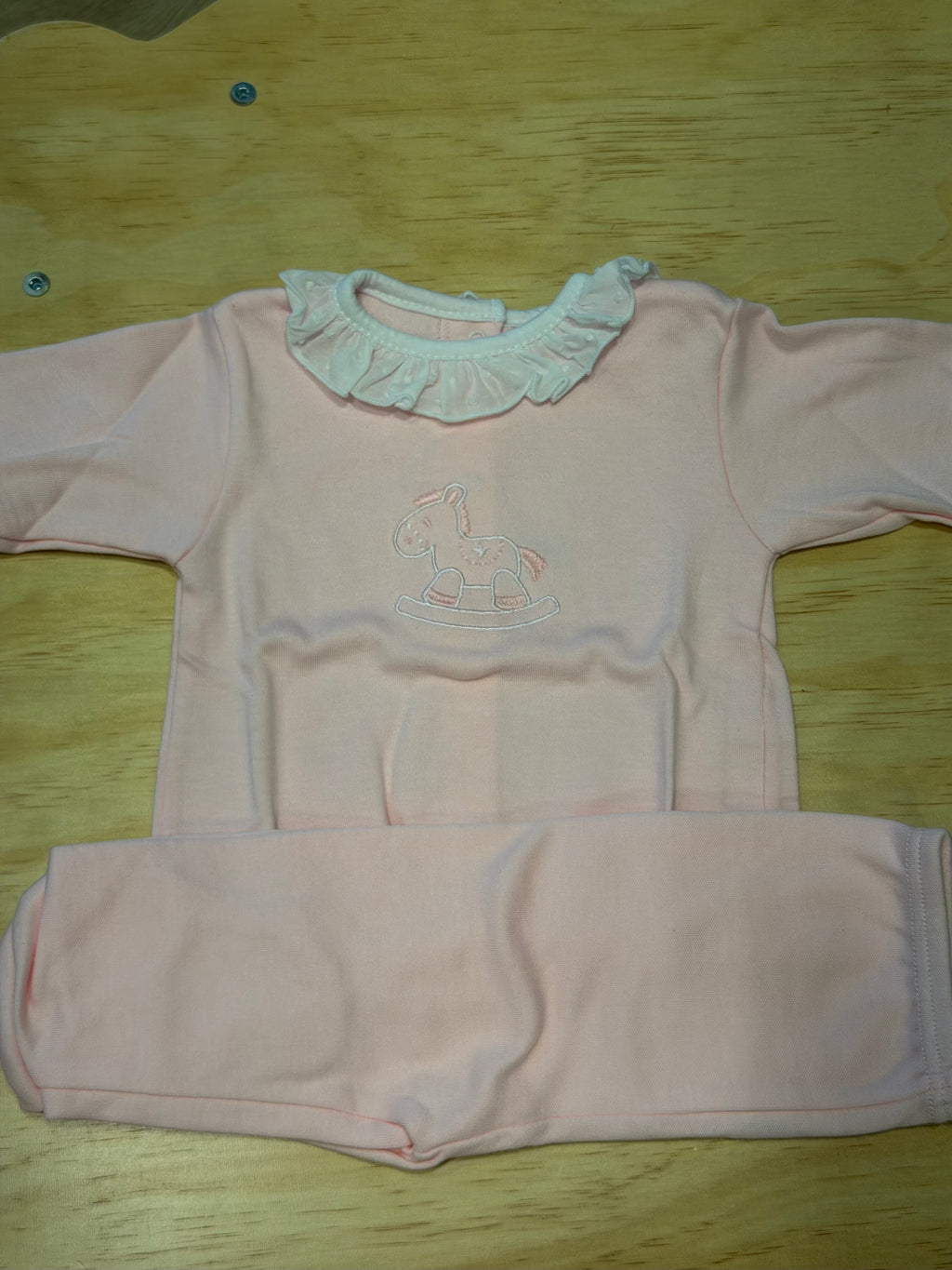 Due pezzi in caldo cotone rosa