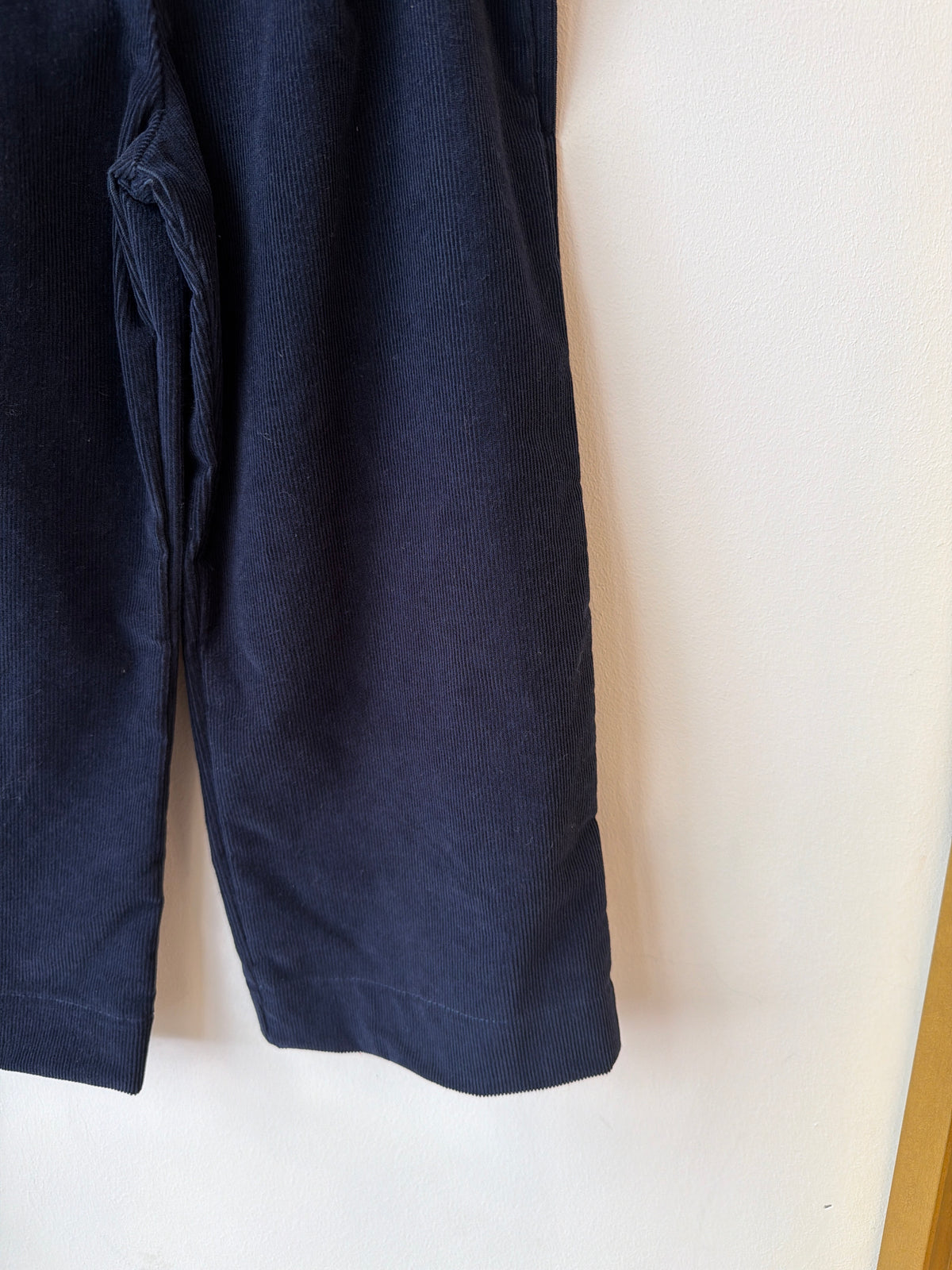 Pantalone velluto blu