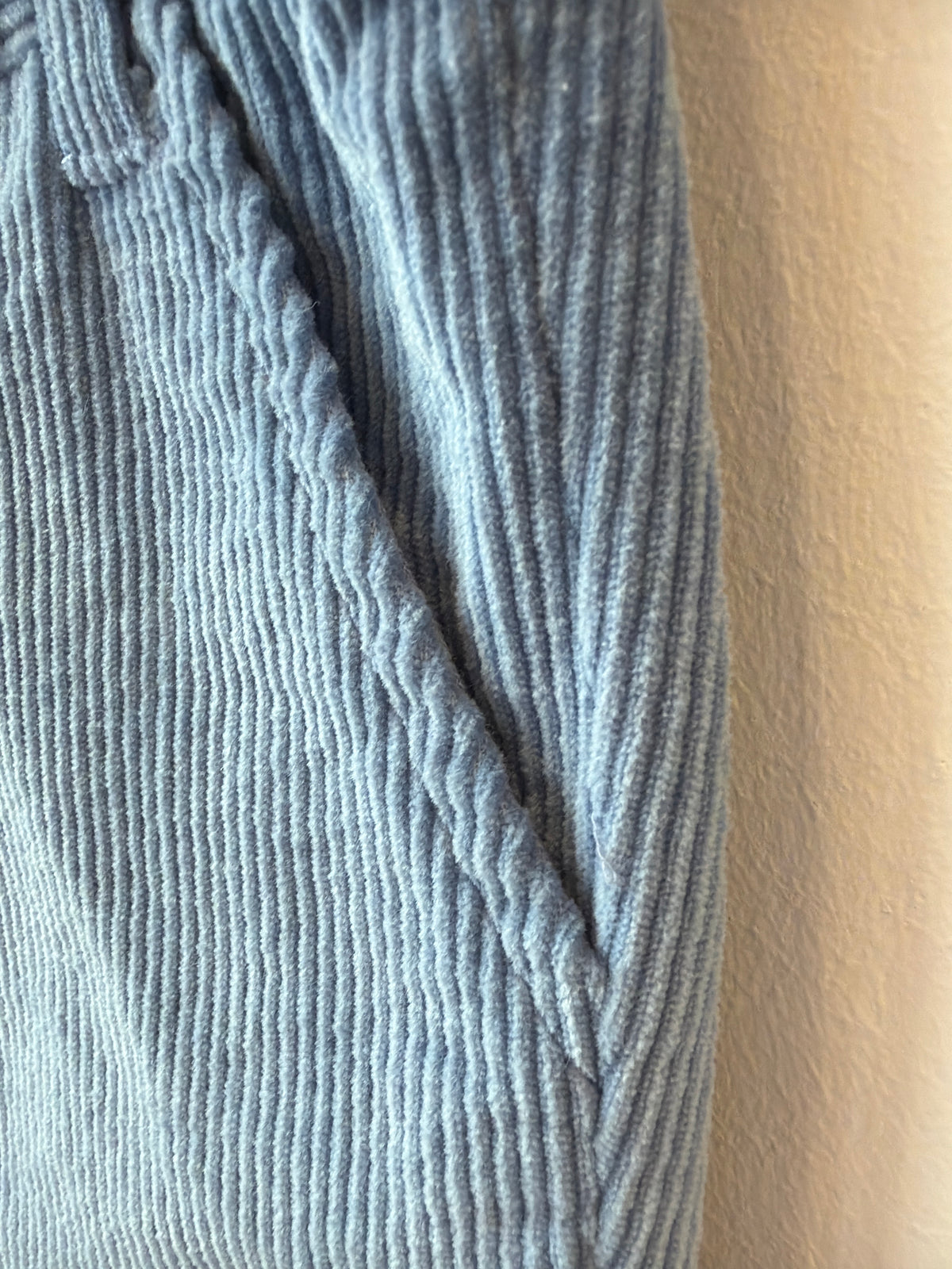 Pantalone velluto carta da zucchero