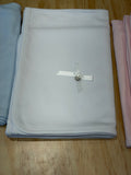 coperta in cotone bianco