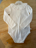 Body bianco con filo rosa