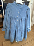 Abito velluto azzurro