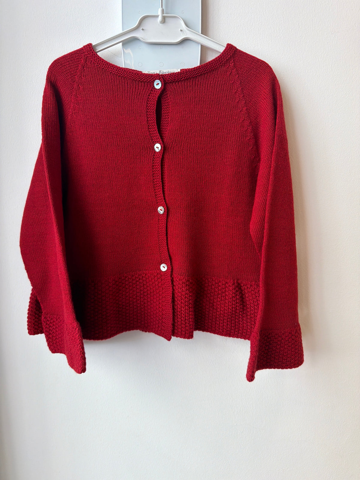 Cardigan Rosso