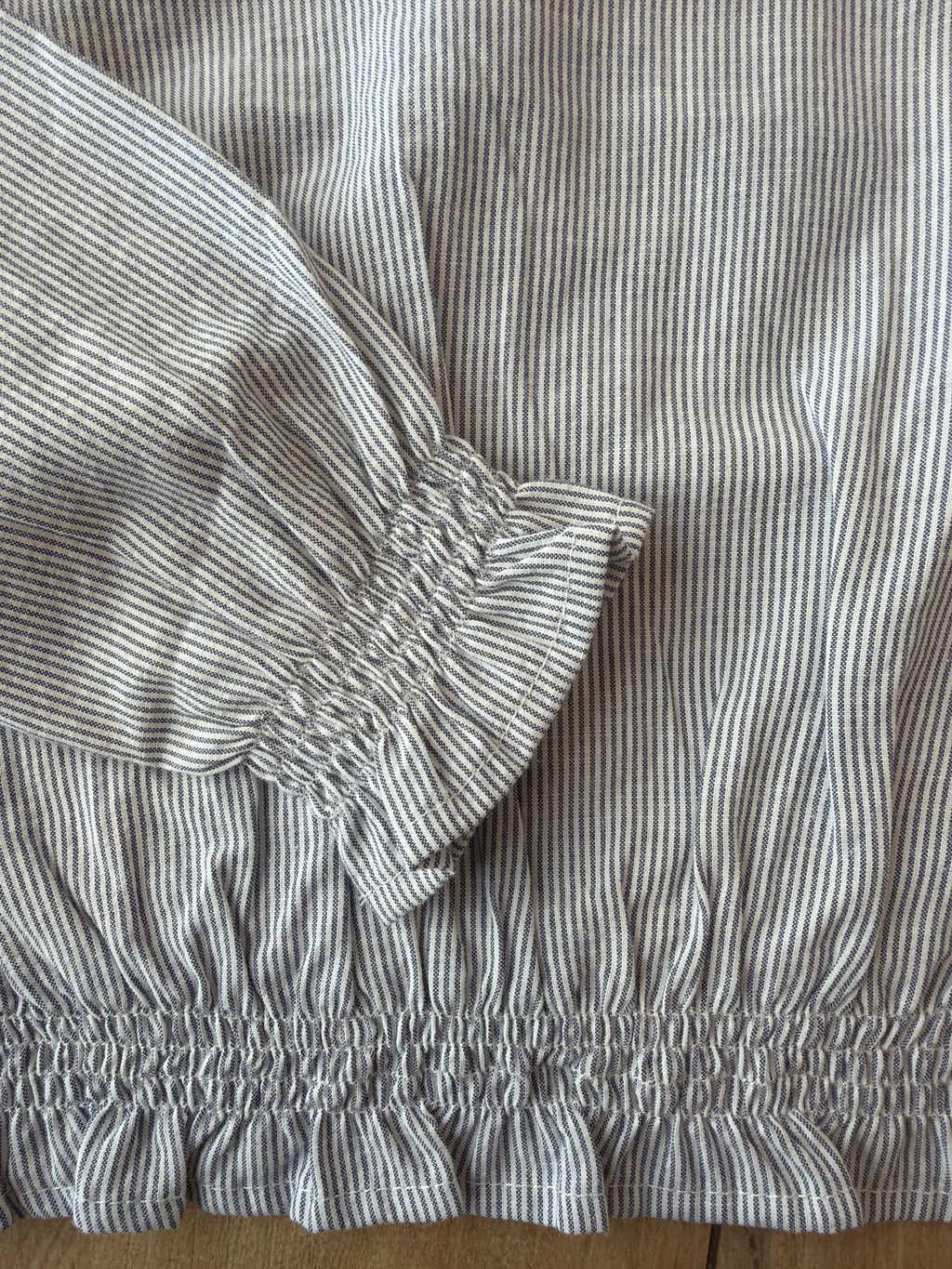 Camicia con collo - righe bianco e blu