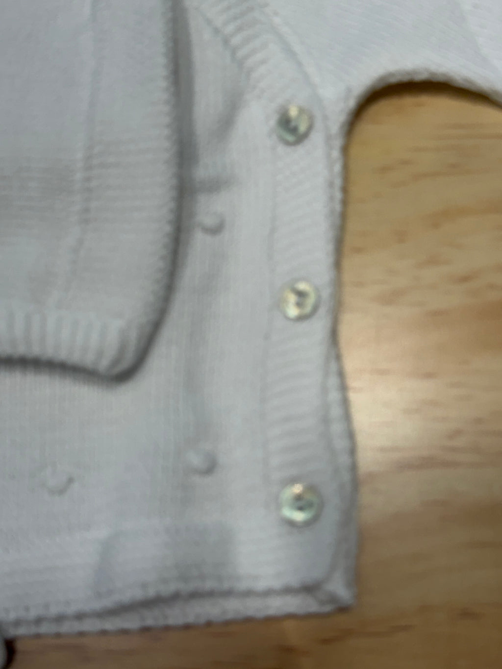 Tre pezzi con cuffietta bianco
