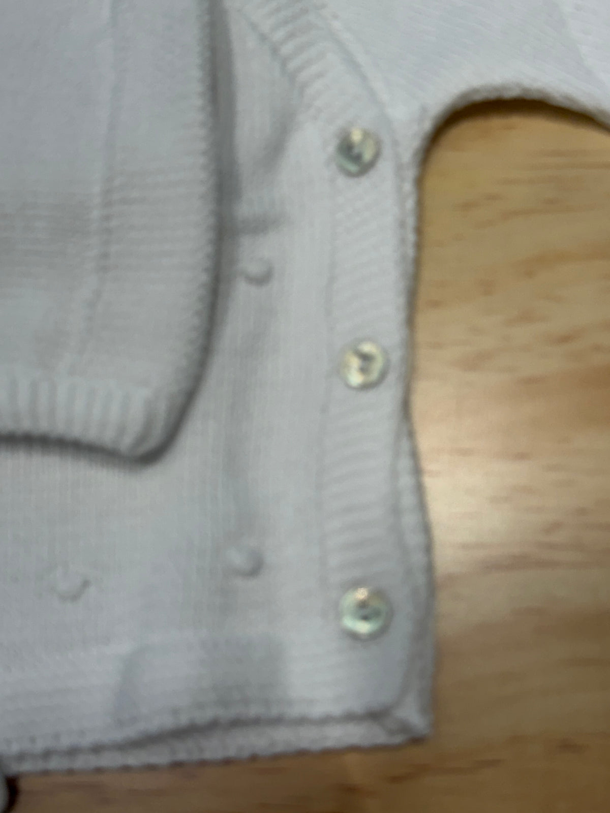 Tre pezzi con cuffietta bianco