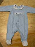 Tutina in caldo cotone azzurro