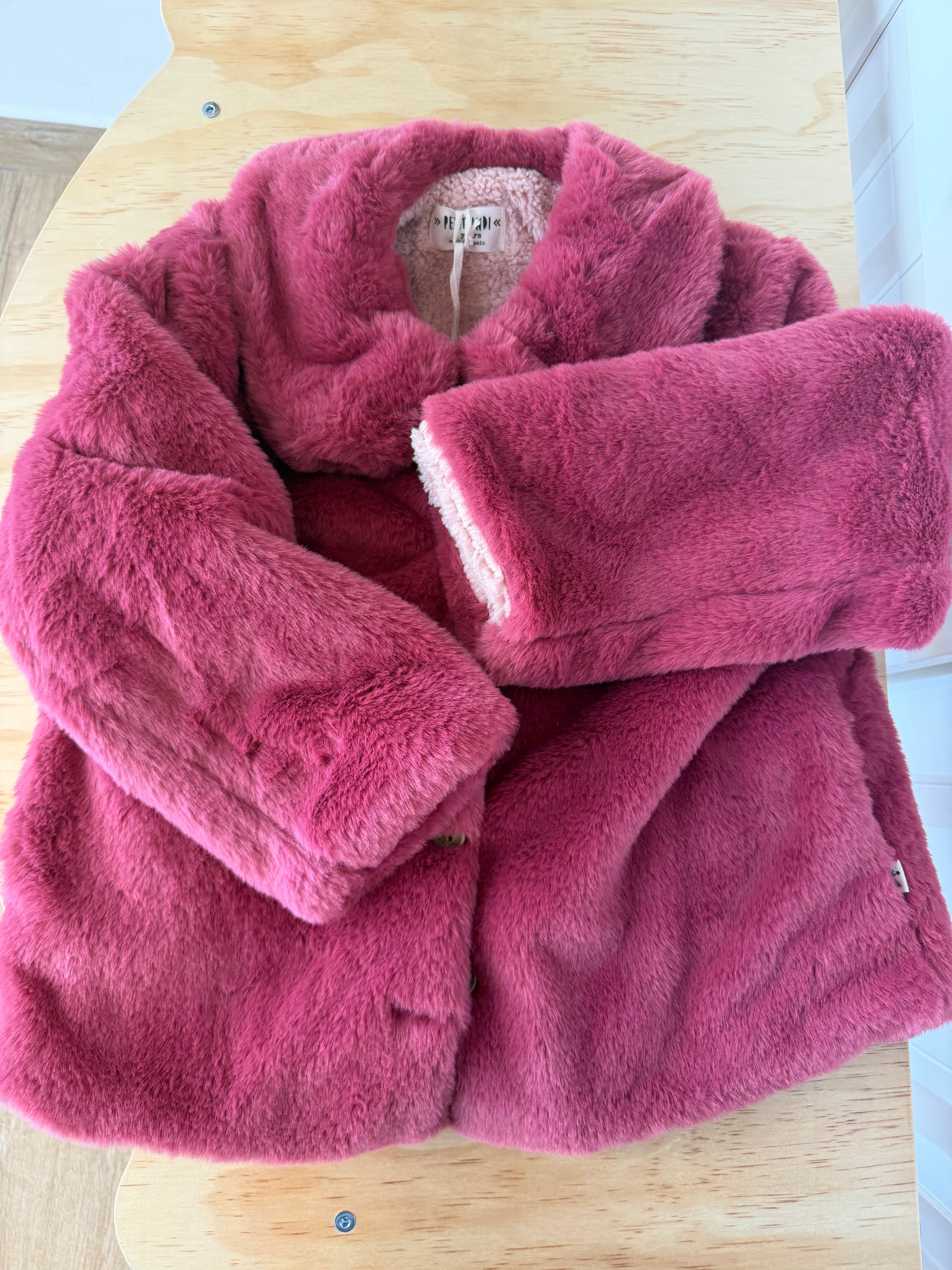 Eco pelliccia fuxia
