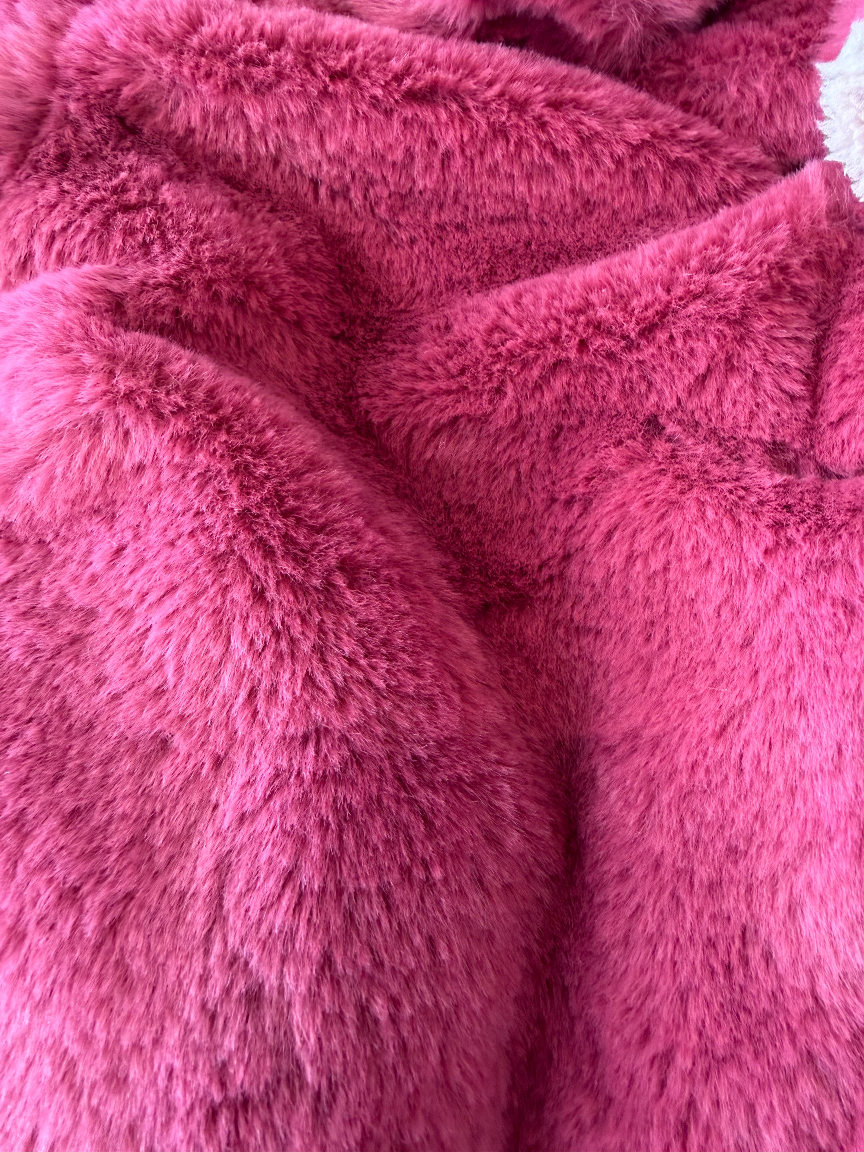 Eco pelliccia fuxia