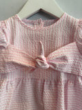 Abito Bianco e Rosa