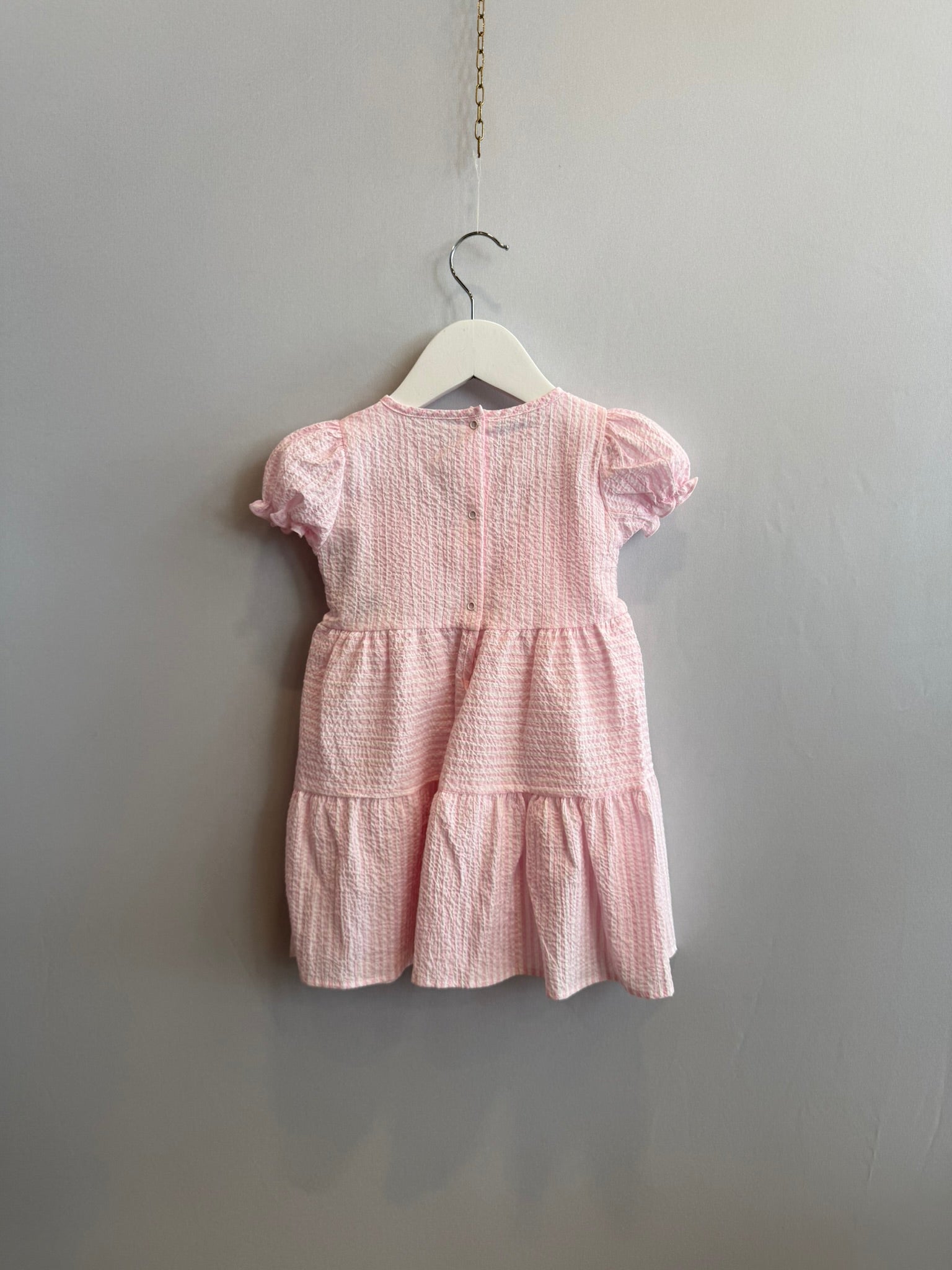 Abito Bianco e Rosa