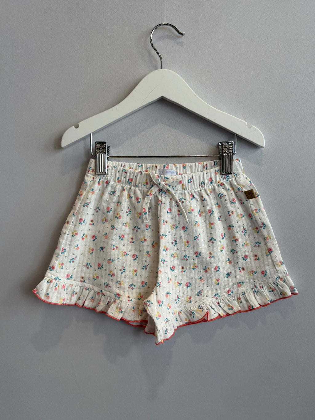 Pantaloncini Fiori Rosa