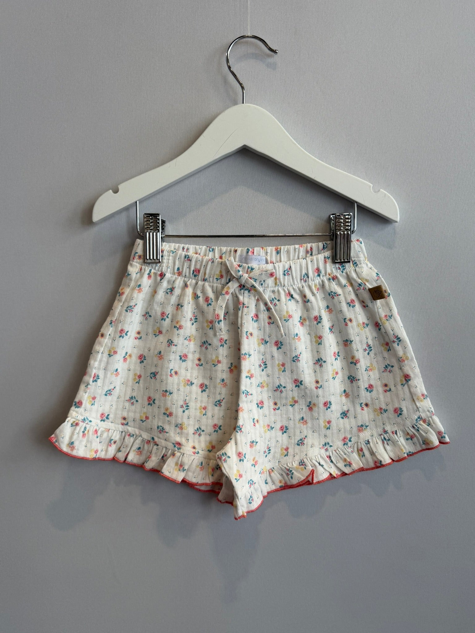 Pantaloncini Fiori Rosa