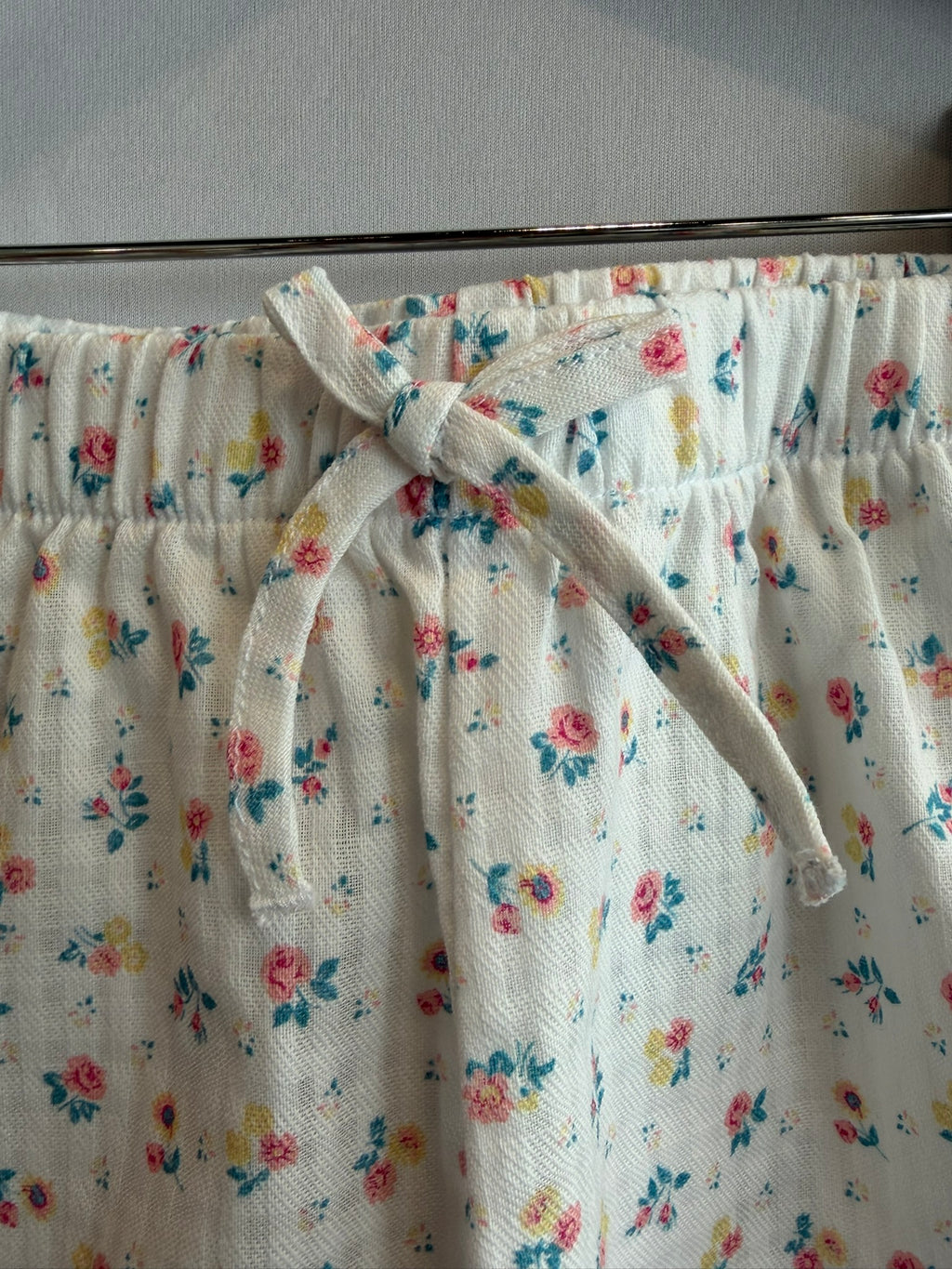 Pantaloncini Fiori Rosa
