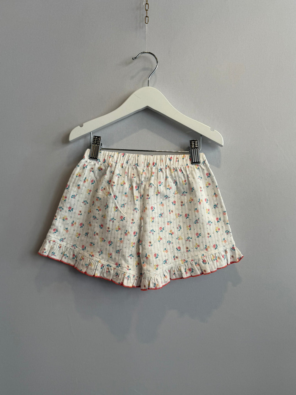 Pantaloncini Fiori Rosa