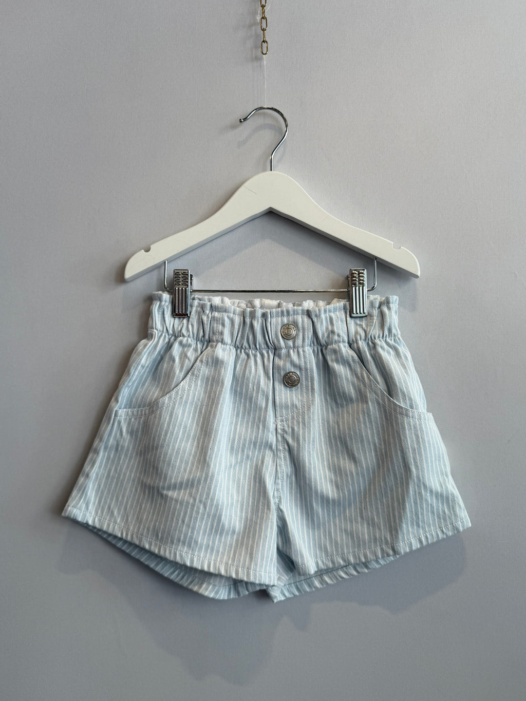 Pantaloncini Righe bianco e azzurre