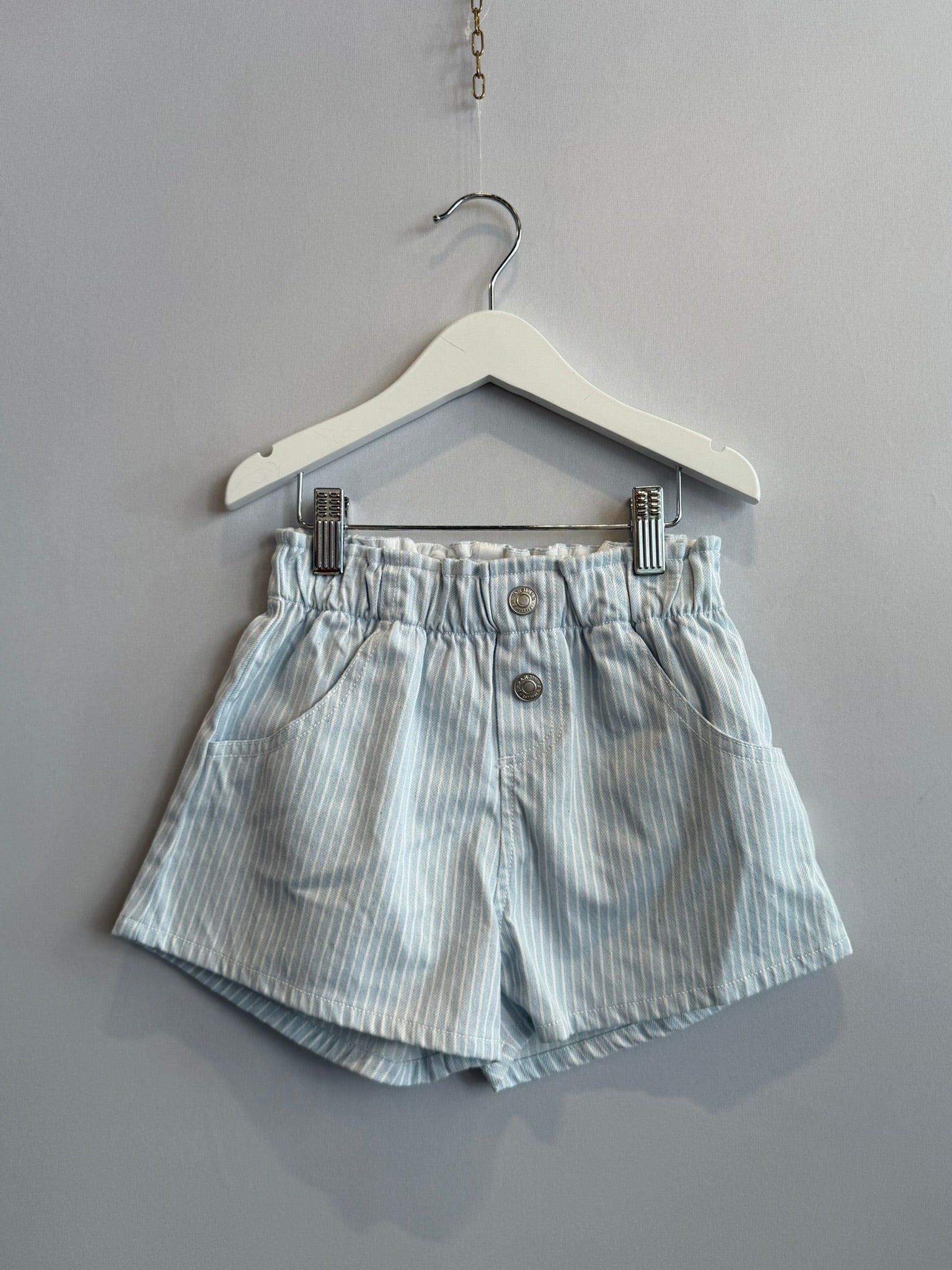 Pantaloncini Righe bianco e azzurre