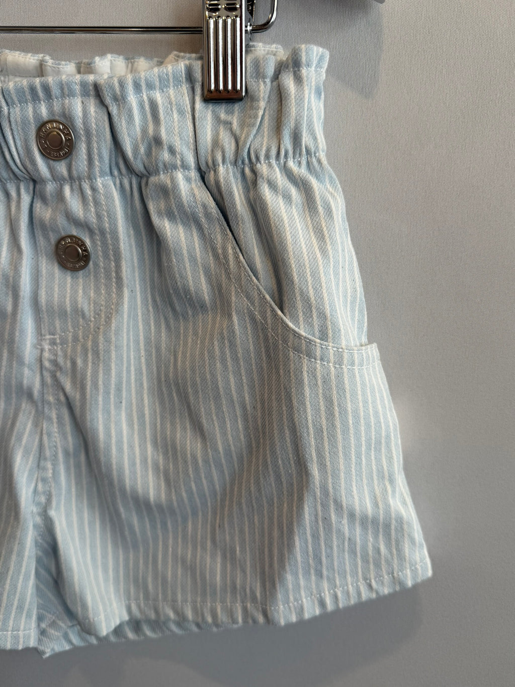 Pantaloncini Righe bianco e azzurre