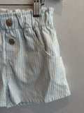 Pantaloncini Righe bianco e azzurre
