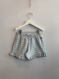 Pantaloncini Fiori Blu