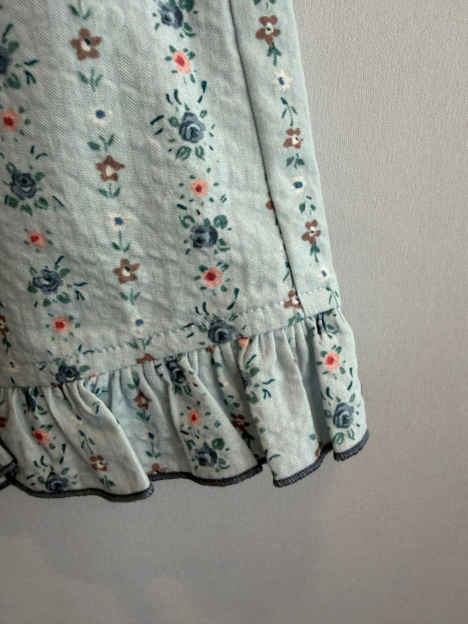 Pantaloncini Fiori Blu