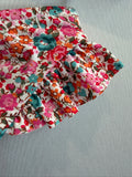 Bikini Top Rouge e Slip Girogamba in Liberty Emma Fuxia