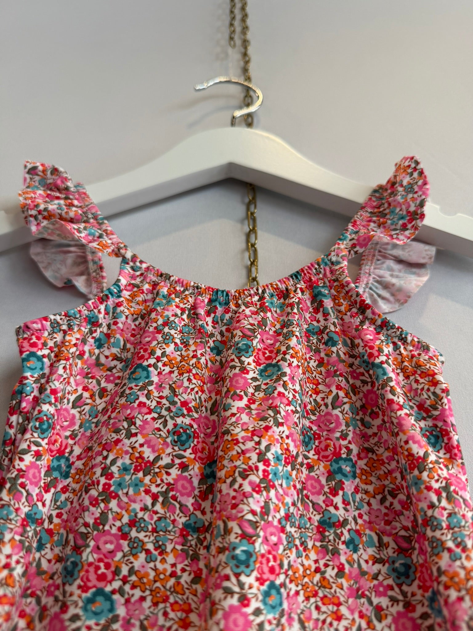 Costume Rouche Intero Liberty Emma Fuxia