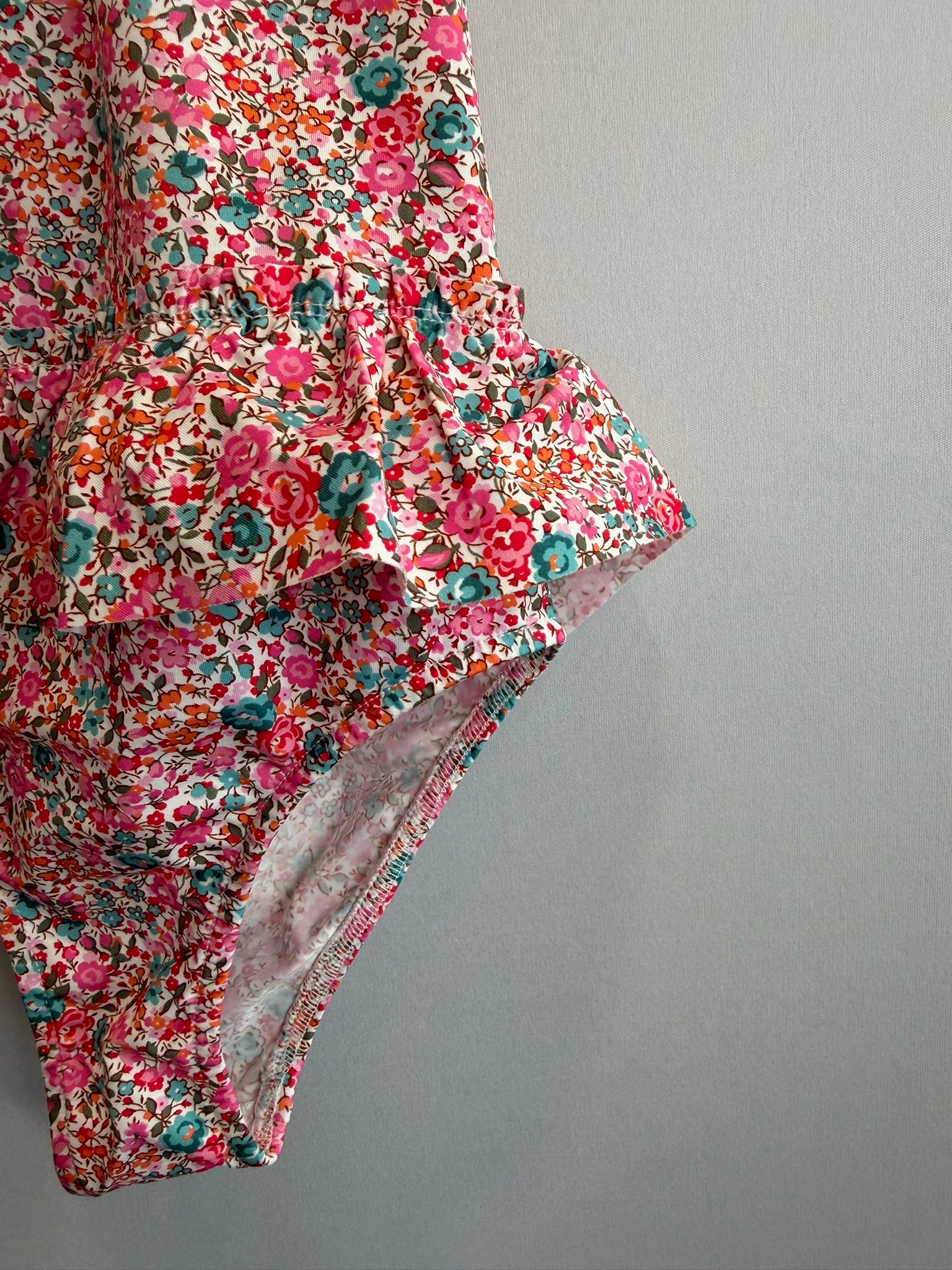 Costume Intero Balza in Liberty Emma Fuxia