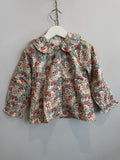 Camicia in cotone motivo floreale
