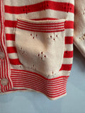 Cartigan in cotone organico
