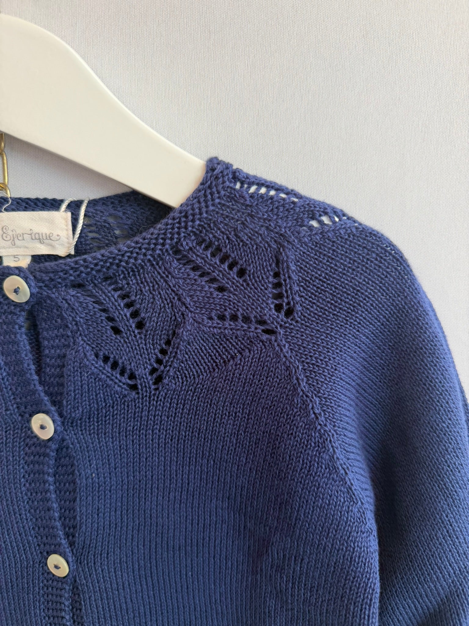 Cardigan per vestiti blu