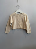 Cardigan per vestiti panna