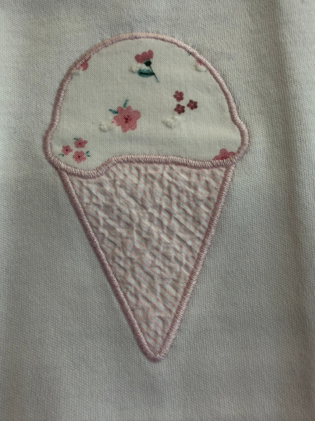 Completino neonata maglietta e pantaloncino gelato