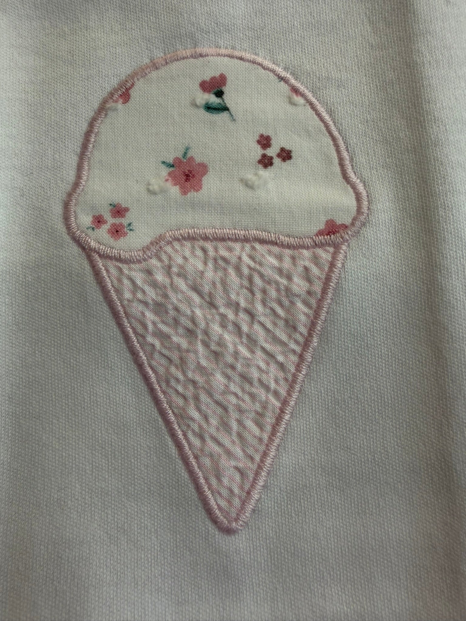 Completino neonata maglietta e pantaloncino gelato