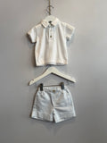Completo Polo e Pantaloncino in Lino