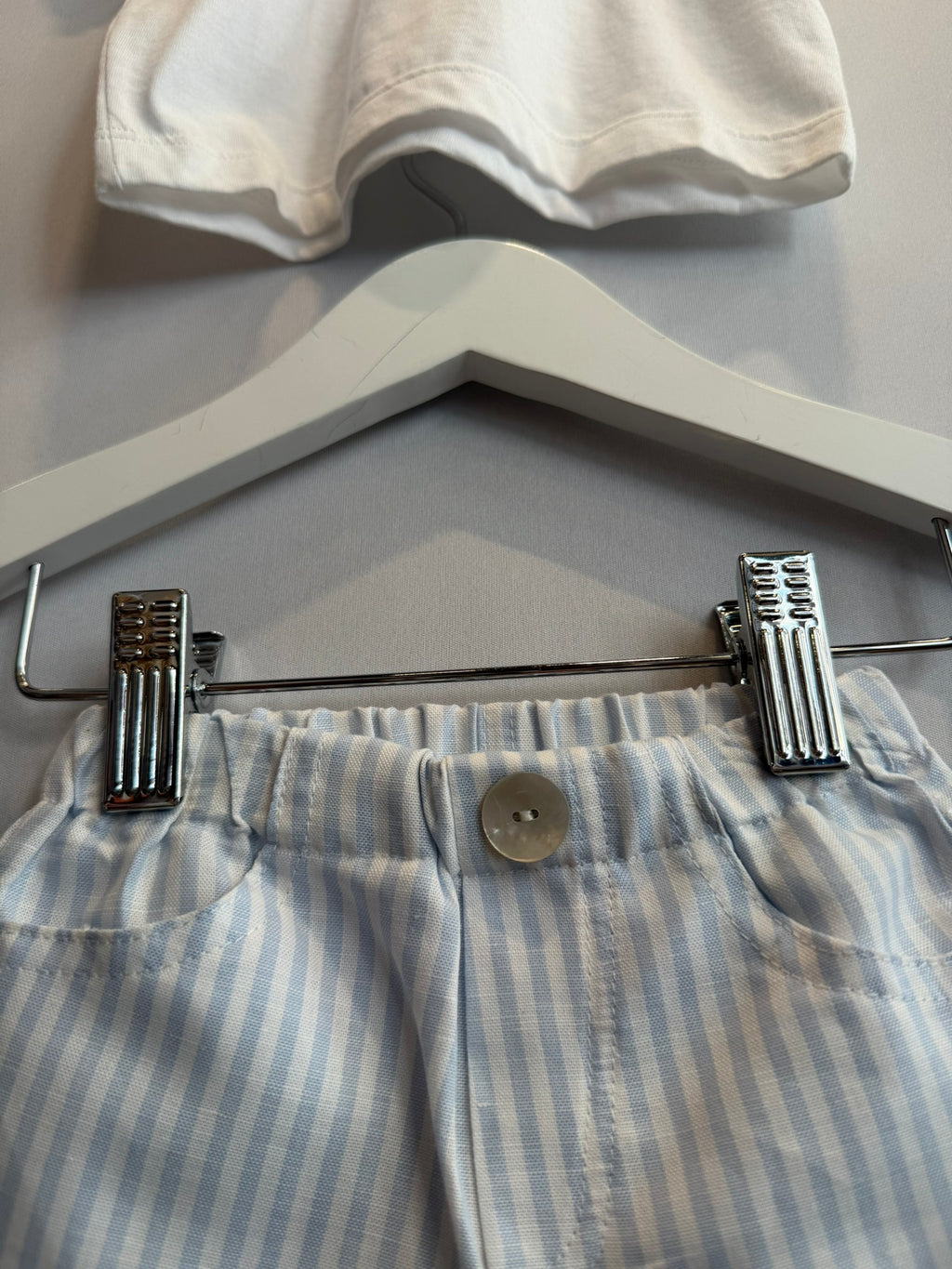 Completo Polo e Pantaloncino in Lino