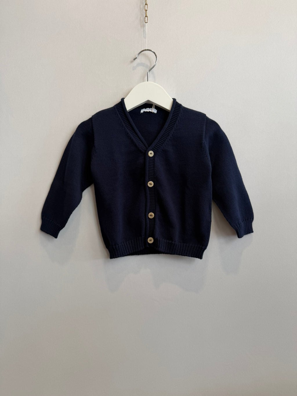 Cardigan Blu scollo V