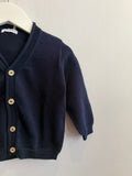 Cardigan Blu scollo V