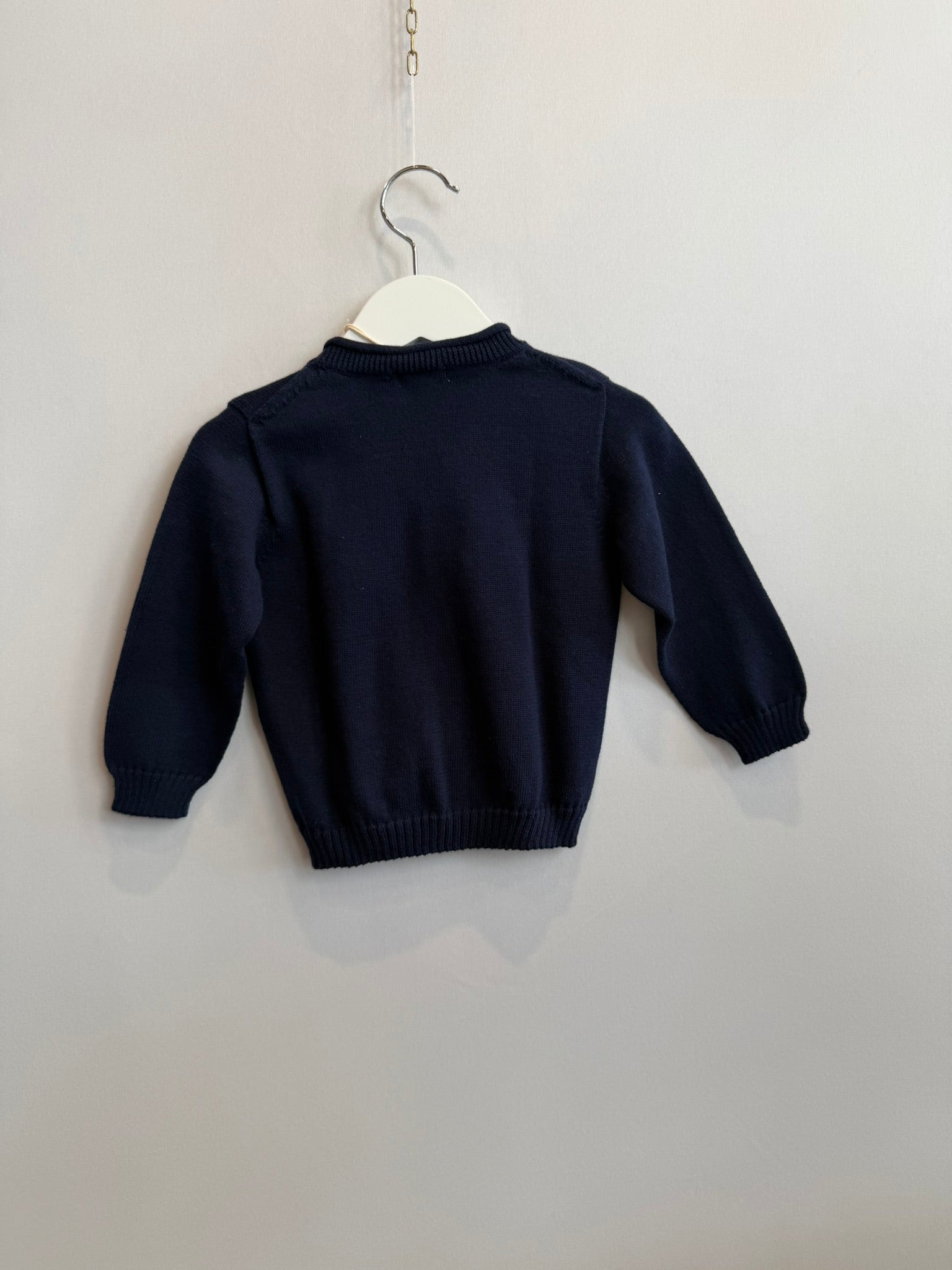 Cardigan Blu scollo V