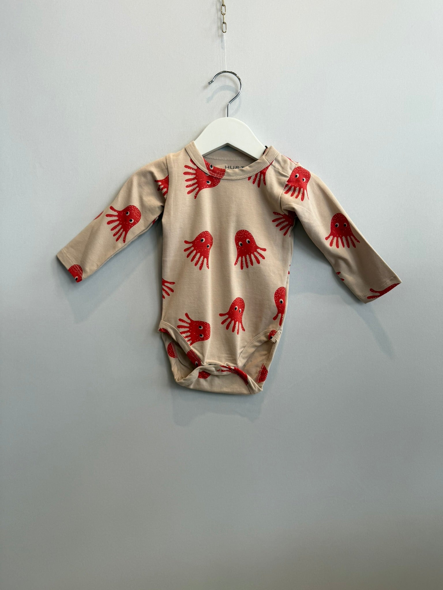 Body in cotone polipetti rossi